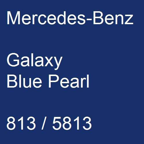 Mercedes-Benz, Galaxy Blue Pearl, 813 / 5813.